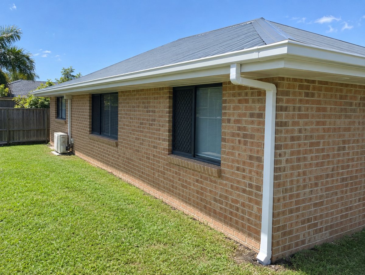 Example job photo: new gutters