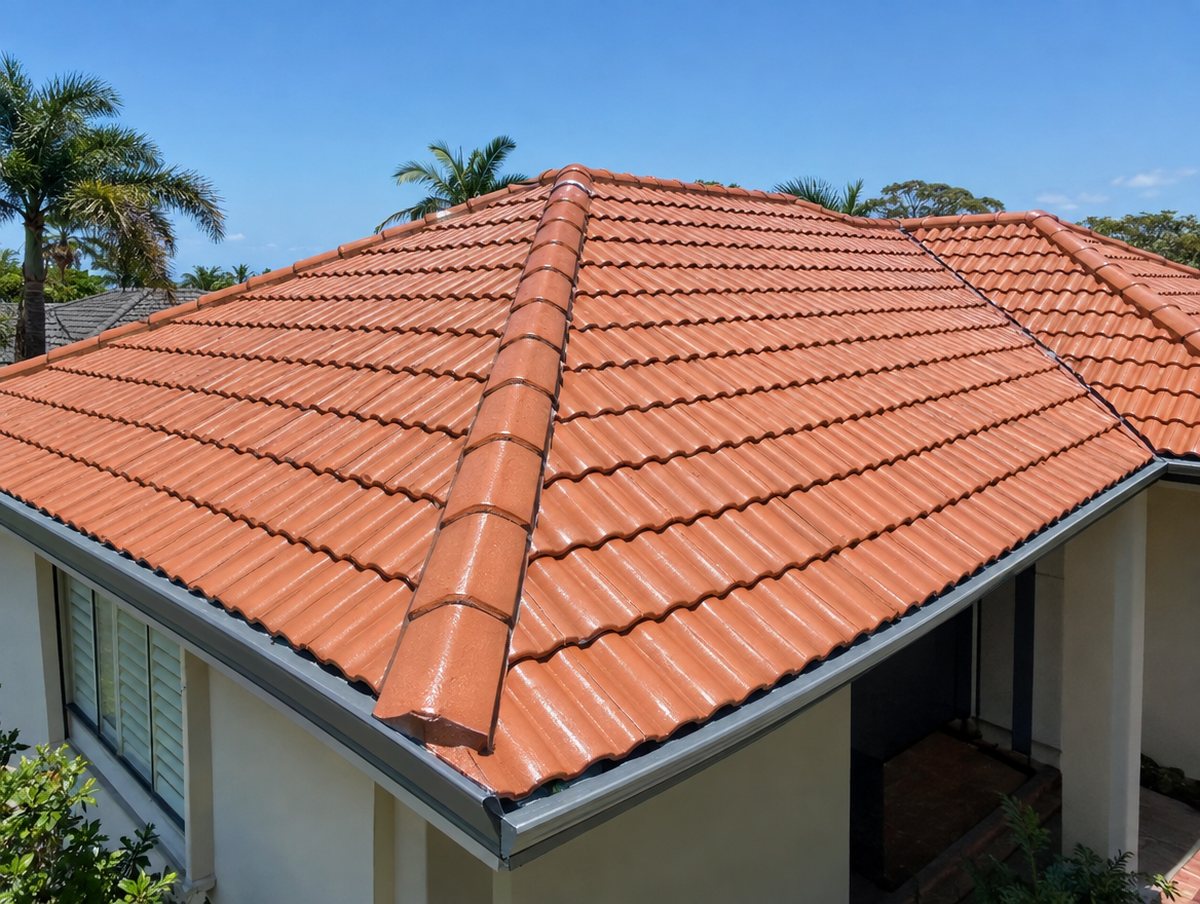 Example job photo: restored tile roof